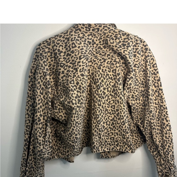 AE Leopard Cropped Jacket L - Picture 5 of 5